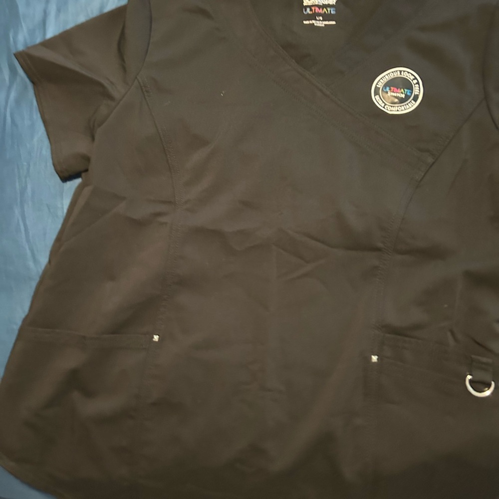 Scrubstar Black Women's Top